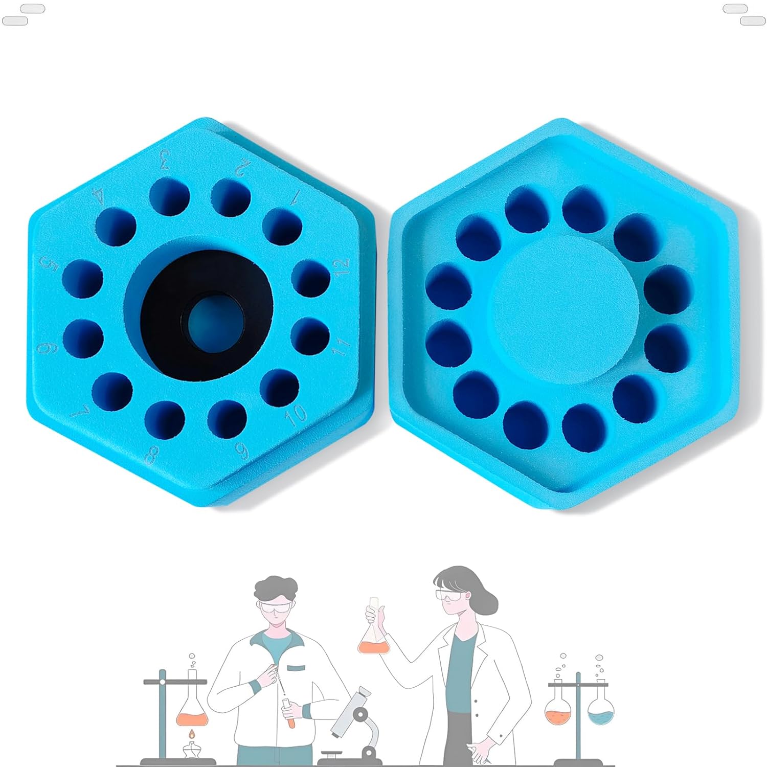 Cool Cell Freezing Container for 2ml Cryogenic Vials, 12 Wells