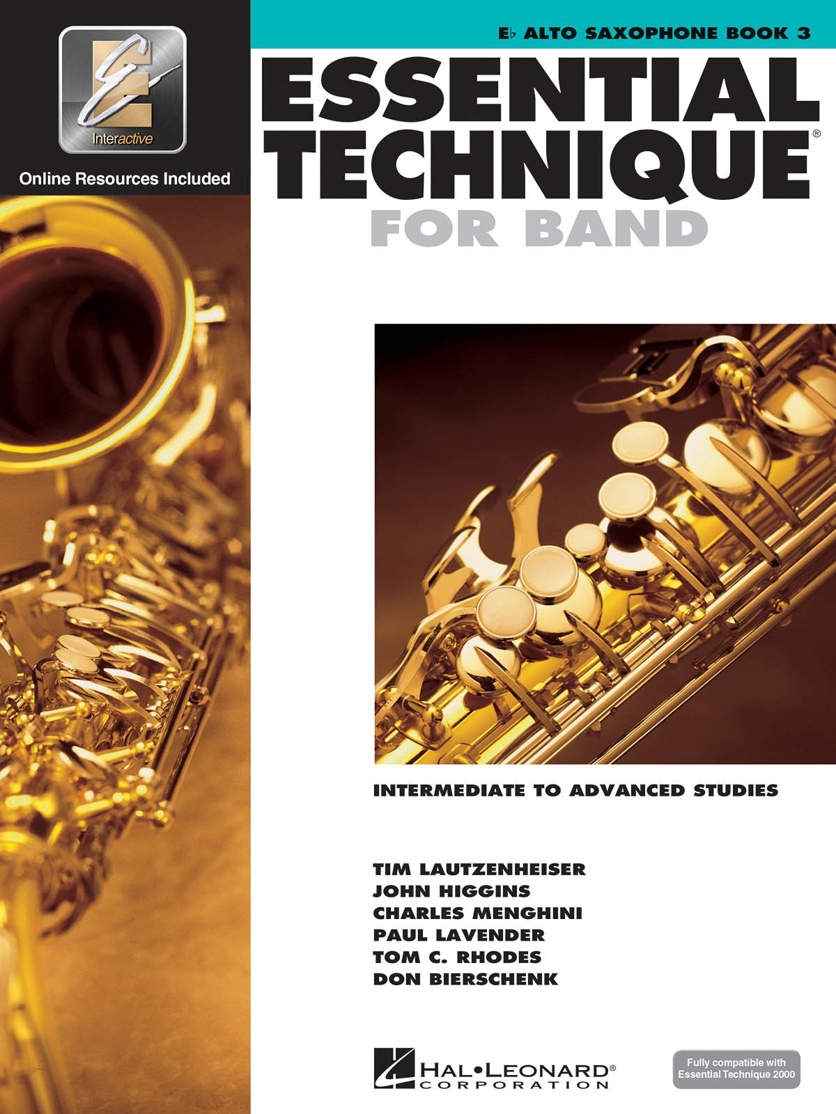 Essential Technique for Band with EEi - Various | Eb Alto Saxophone Sheet Music | Intermediate to Advanced Studies Songbook | Hal Leonard Essential Elements Interactive (EEi) | Online Audio Included