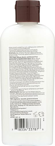 Miniatura 2 de Desert Essence Soft Curls - Crema para el cabello - Coco - 64 onzas líquidas - Brillo y rebote - 100 vegano - Sin gluten trigo y silicona - Brillo