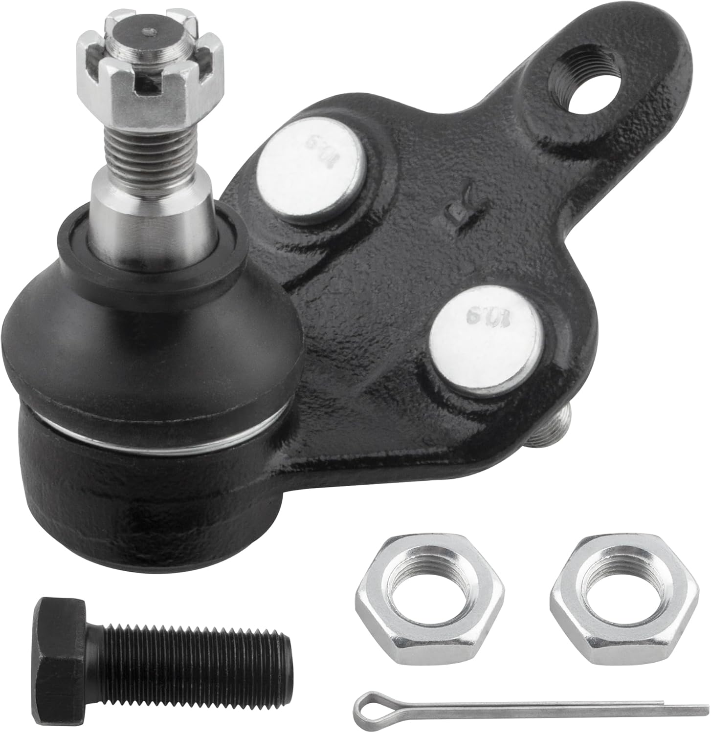 BOXI (Set of 4) Front Lower Ball Joints + Front Sway Bar End Links fit for Toyota Sienna 2004 2005 2006 2007 2008 2009 2010 / Replaces K90346 K90347 K80249