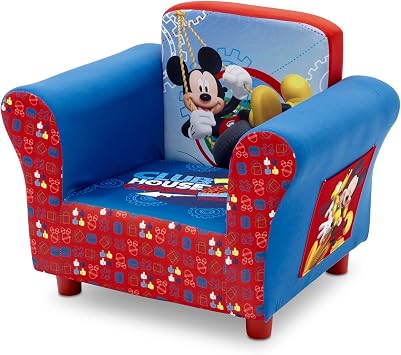 Delta Children Upholstered Chair, Disney Mickey Mouse