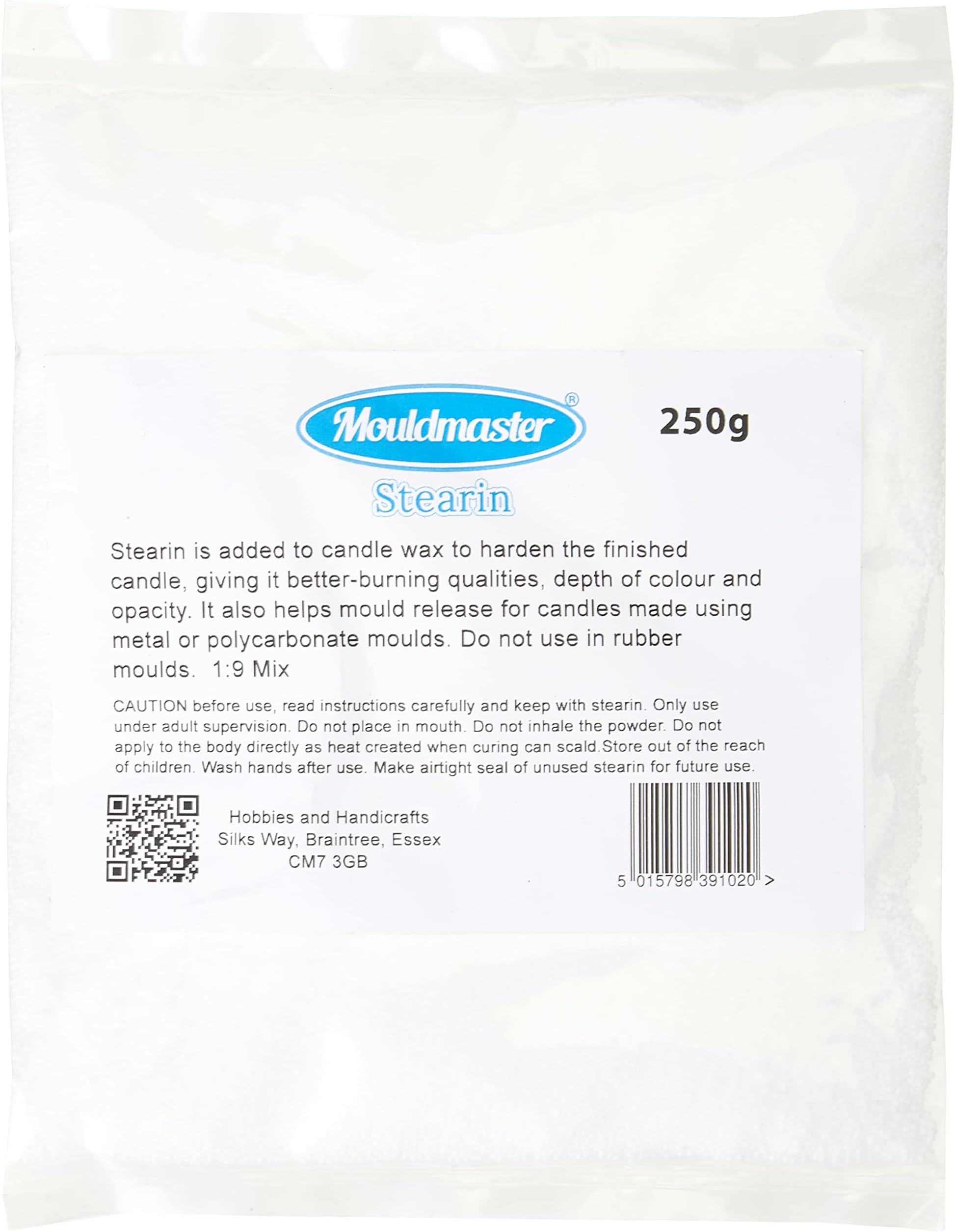 Mould Master Stearin for Candle Making, White, 250 g