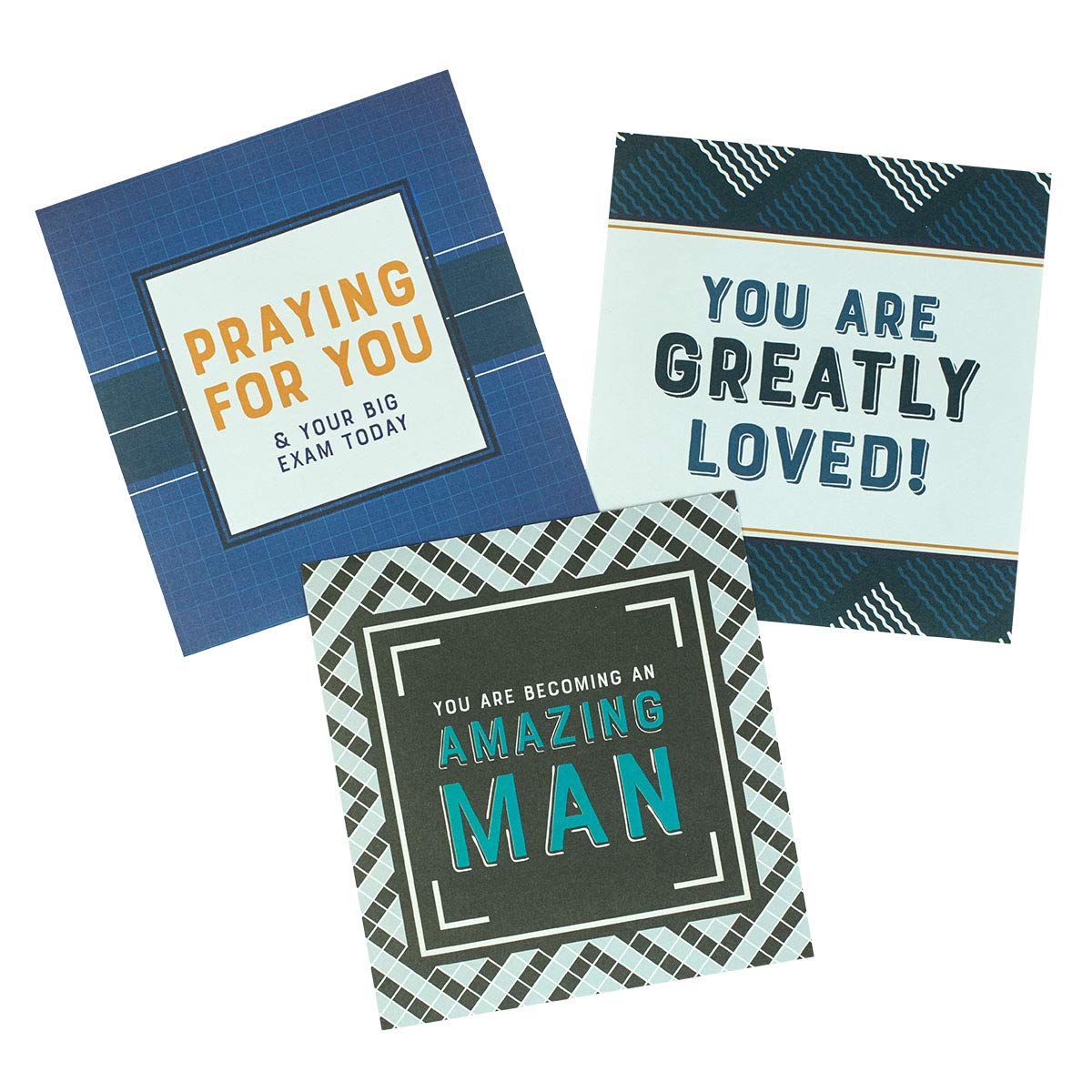 Christian Art Gifts 101 Tear-Off Lunchbox Notes for Guys, Inspirational Quotes and Encouragement for Kids, Space to Write Personal Message image 3