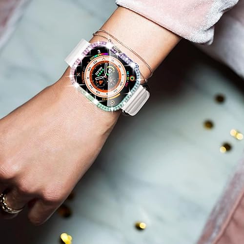 Miniatura 277 de KADES - Funda protectora brillante compatible con Apple Watch Series SE, SE 2022, 6, 5 y 4 de 44 mm, con protector de pantalla incorporado