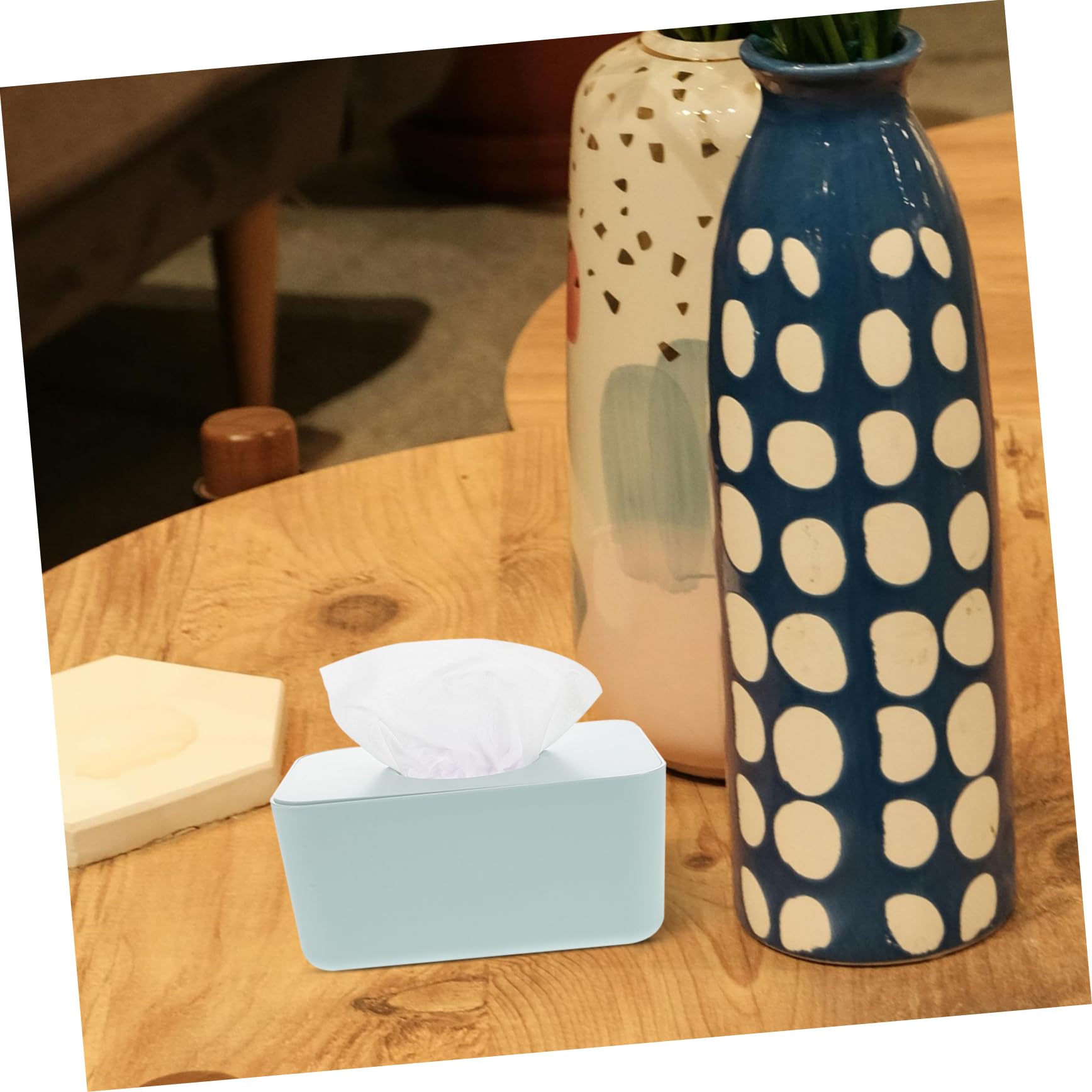 Zerodeko Boîte Distributrice de Lingettes Humides Couvercle Étui pour Lingettes de Voyage Accessoire de Rangement pour Usage