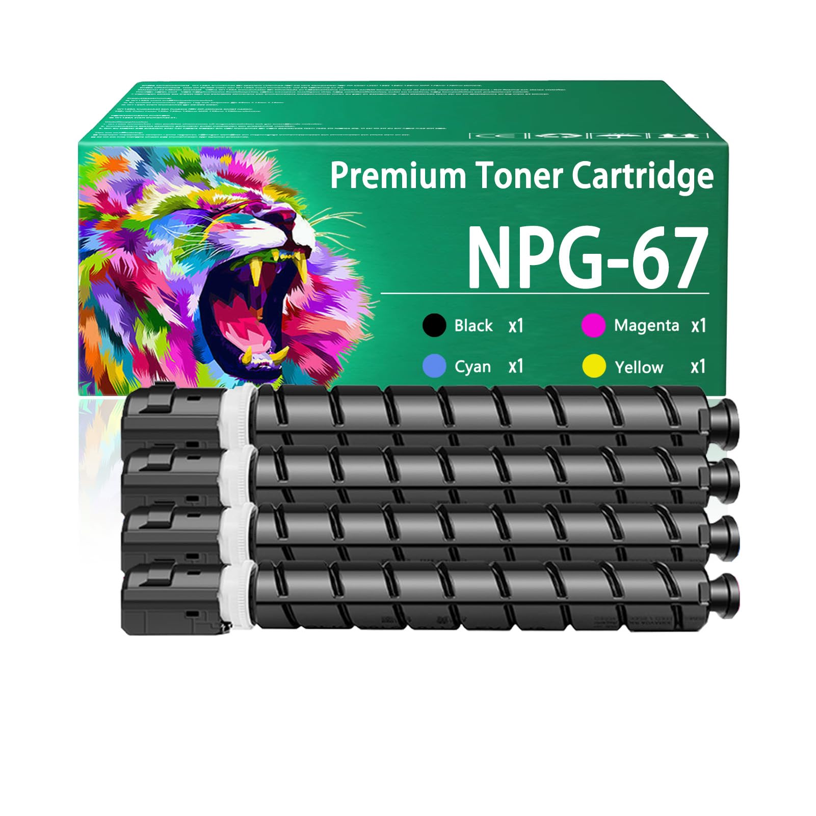 Amazon.com: NPG-67 Toner Cartridge Compatible for Canon NPG67 NPG 