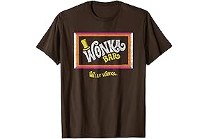Willy Wonka & The Chocolate Factory Chocolate Bar T-Shirt