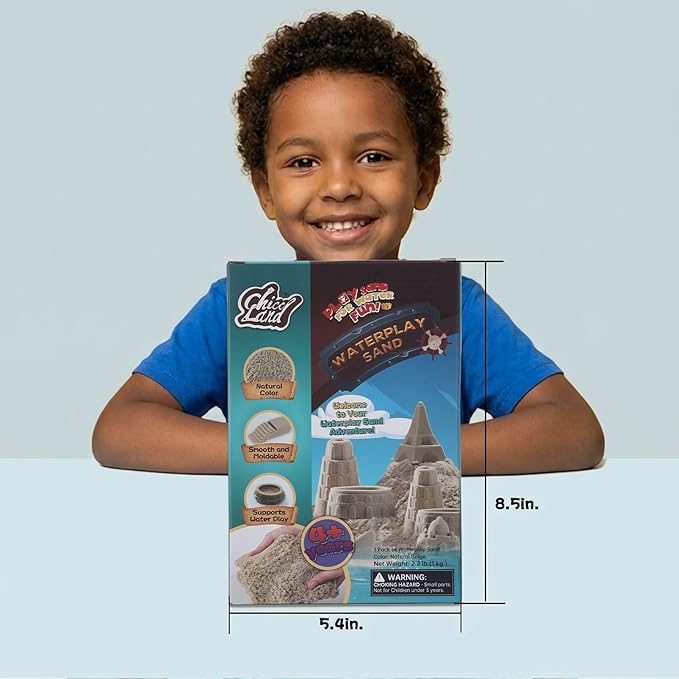 Arena Sensorial para Juego con Agua - No Tóxica - Niños 4+ A miniatura 2