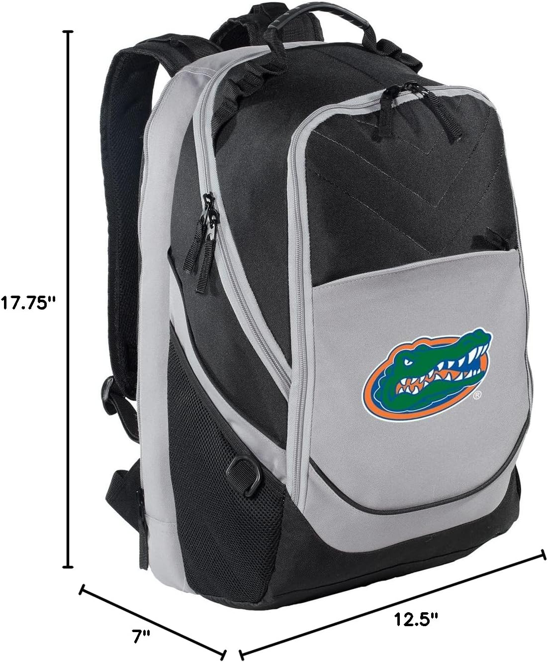 Broad Bay University of Florida Laptop Backpack – Official Florida Gators Logo – Durable 600D Polyester – Ideal for Ben Hill Griffin Stadium, Tailgating & Travel – Fits Up to 17” Laptops
