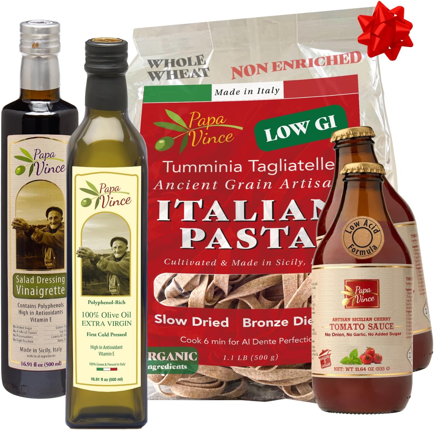 Bellina Organic Pizza Kit Gift Basket Authentic Homemade