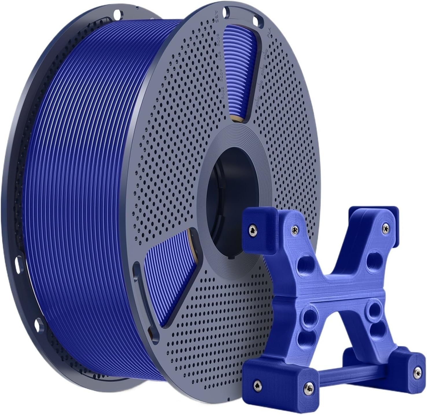 Compatible for PETG Filament 1kg/roll 1Spool (2.2LBS) 1.75mm 3D Printer Neatly Wound Colorful(PETG 1kg Blue)