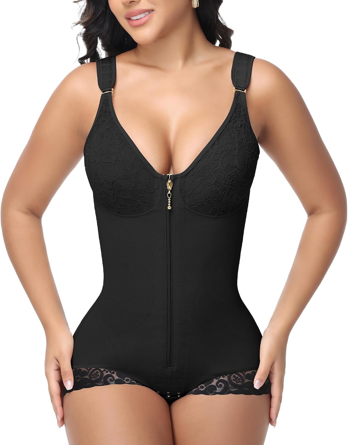 SHAPSHE Fajas Colombianas Moldeadoras Body Shaper High Compression Garment for Women Tummy Control Shapewear