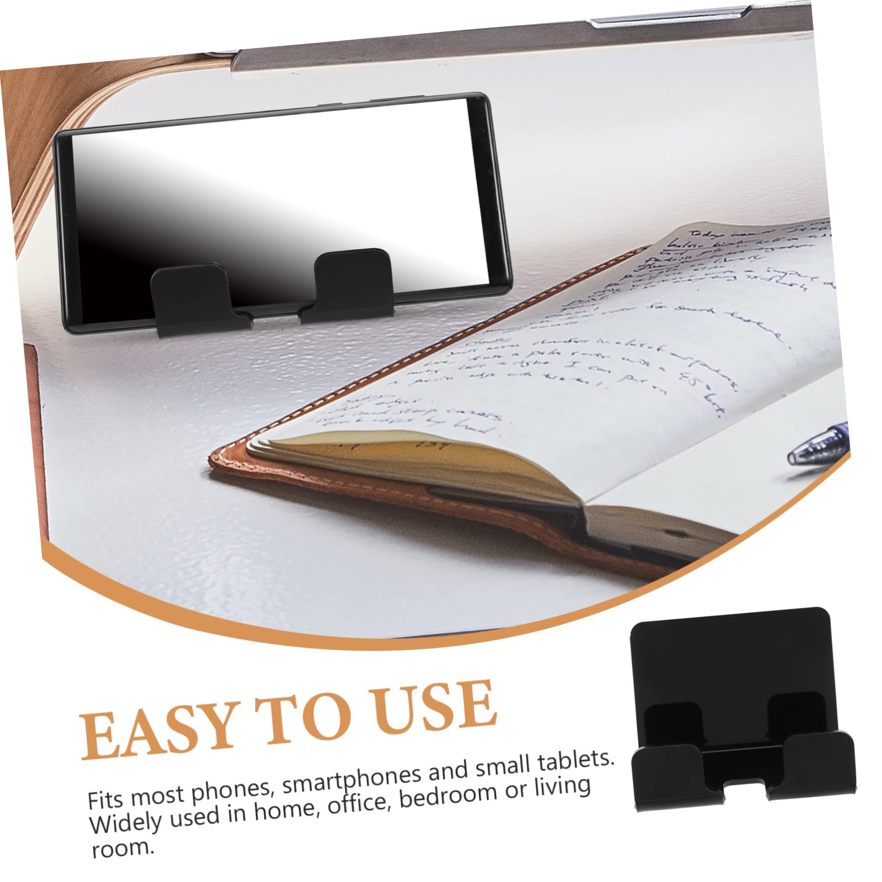 OSALADI 5pezzi Supporto Da Parete Per Smartphone Autoadesivo Supporto Di Ricarica Per Telefono Design Multifunzione Compatibile Con Smartphone e Piccole Tablet