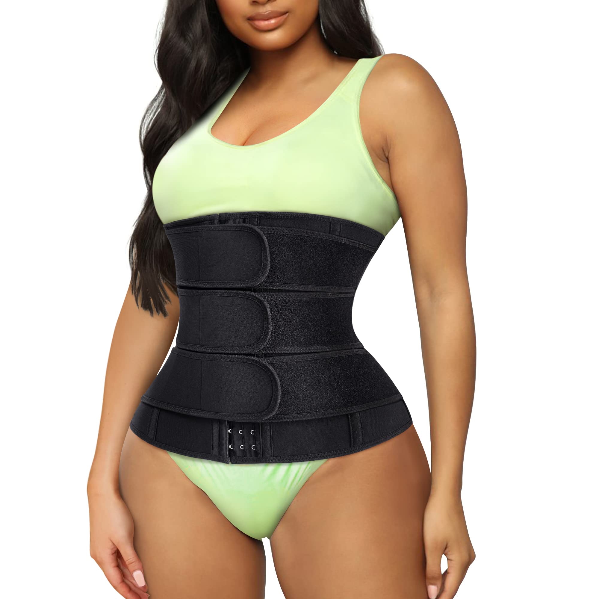 TrainingGirlWomen Waist Trainer Cincher Corset Tummy Control Workout Sweat Band Slimmer Belly Belt Weight Loss Sports Girdle