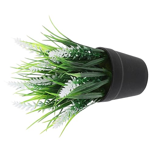 Amosfun Artificial Clivia Plant Decor Mini Potted Bonsai Living Room