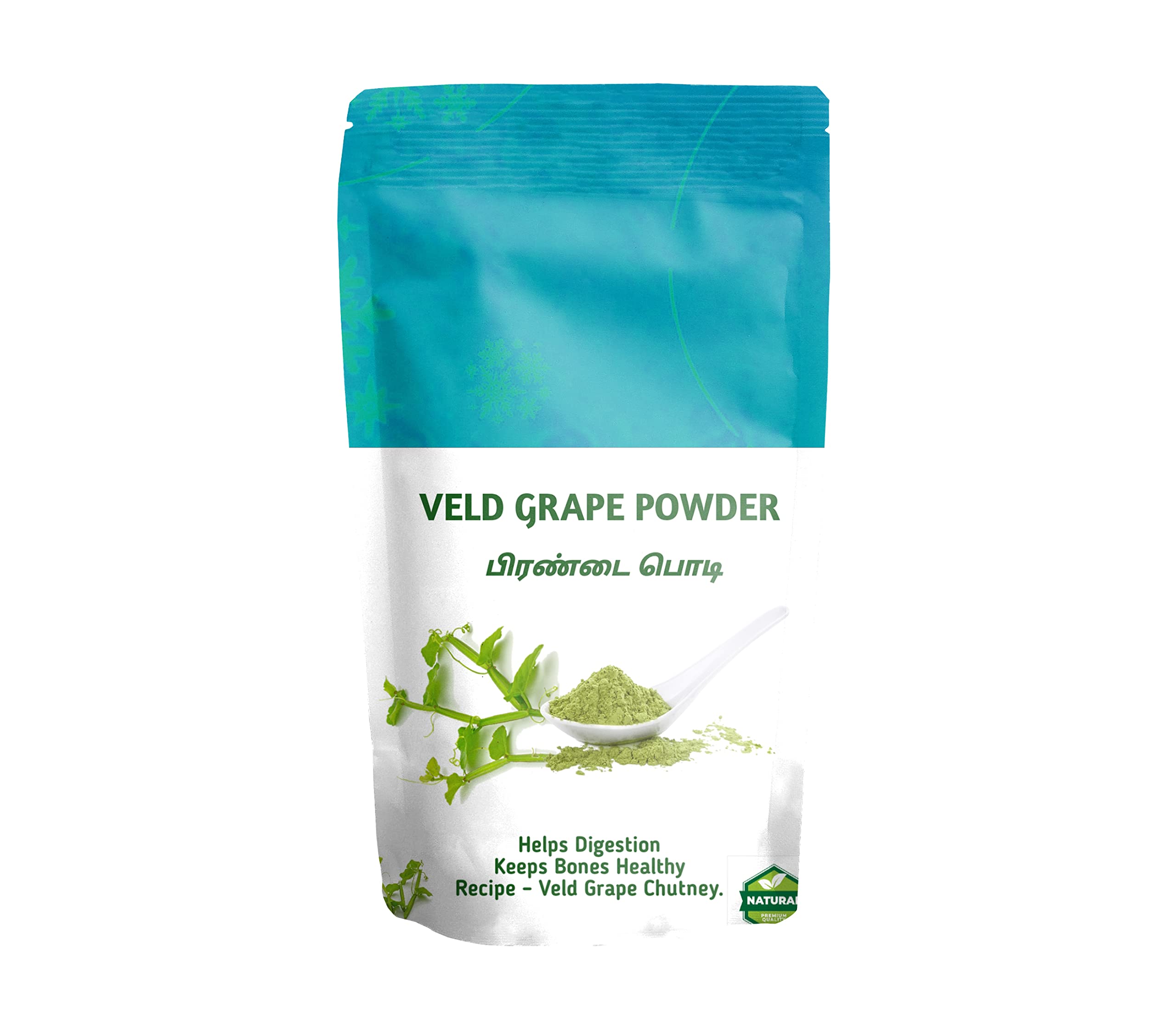 Organic Pirandai Powder 100g | Veld Grape | Nalleru Powder