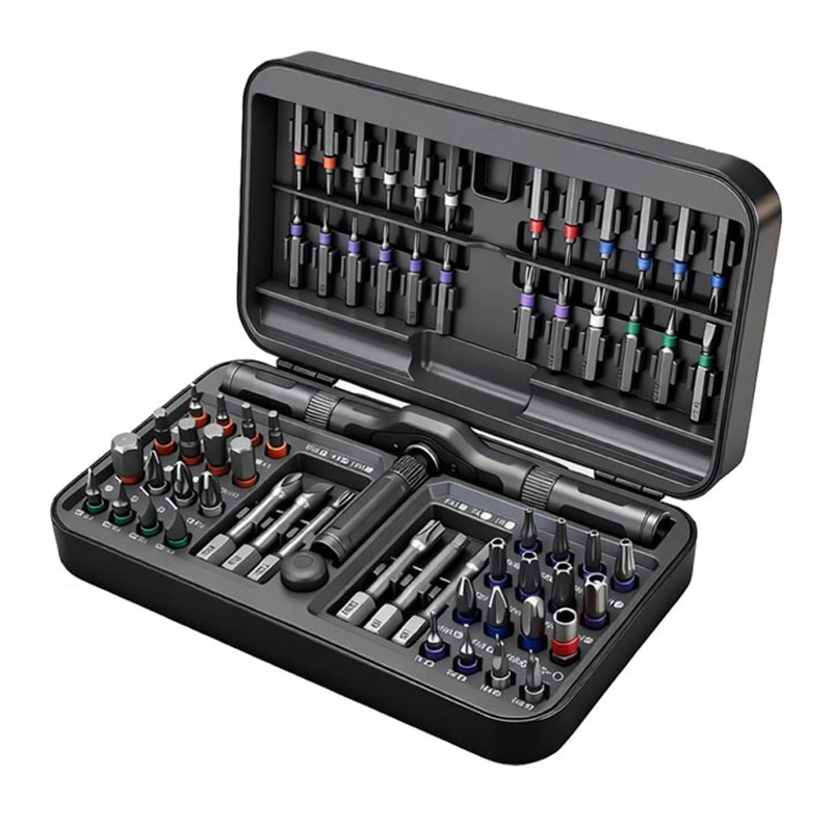 Ordinaryone All Purpose 66 In 1 Screwdriver Set Repair Equipment Suitable For Automotive Home And Workshop Applications Multiple Bit Screwdriver Set