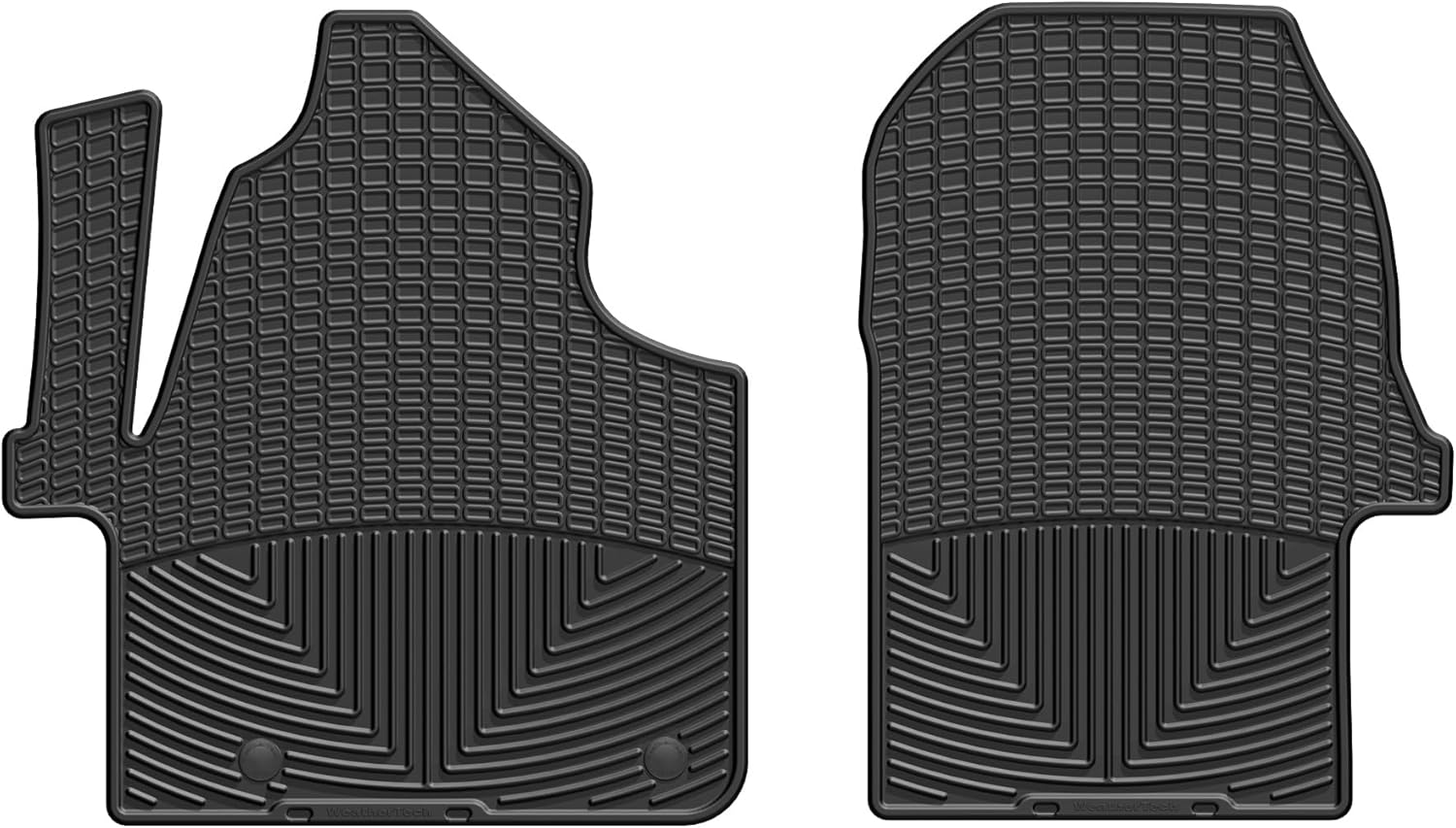 WeatherTech All-Weather Floor Mats for Mercedes Sprinter 1st Row (W529), Black