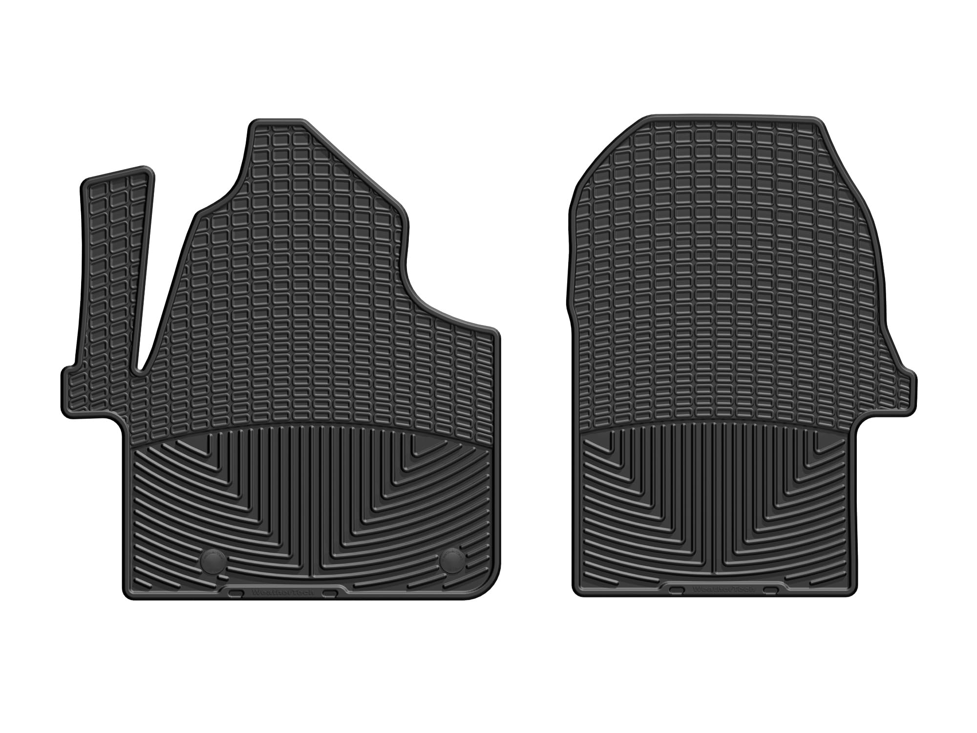 WeatherTech All-Weather Floor Mats for Mercedes Sprinter 1st Row W529 Black