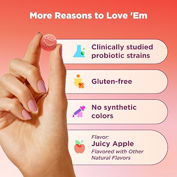 OLLY Extra Strength Probiotic Chewable Gummy