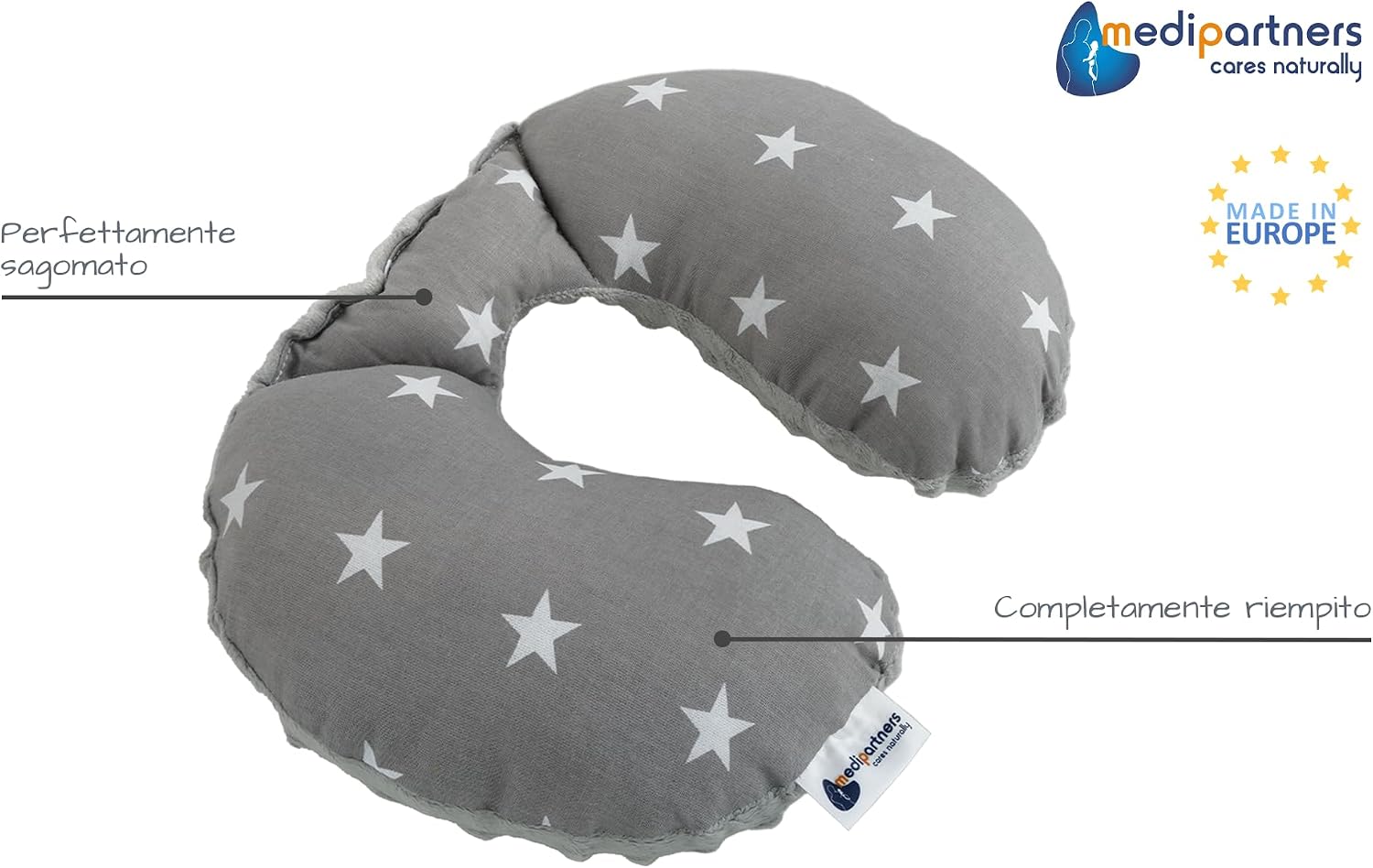 Medi Partners Cuscini da Viaggio Bambini Cuscino per Collo S... 4 71c8nF RraL. AC SL1500