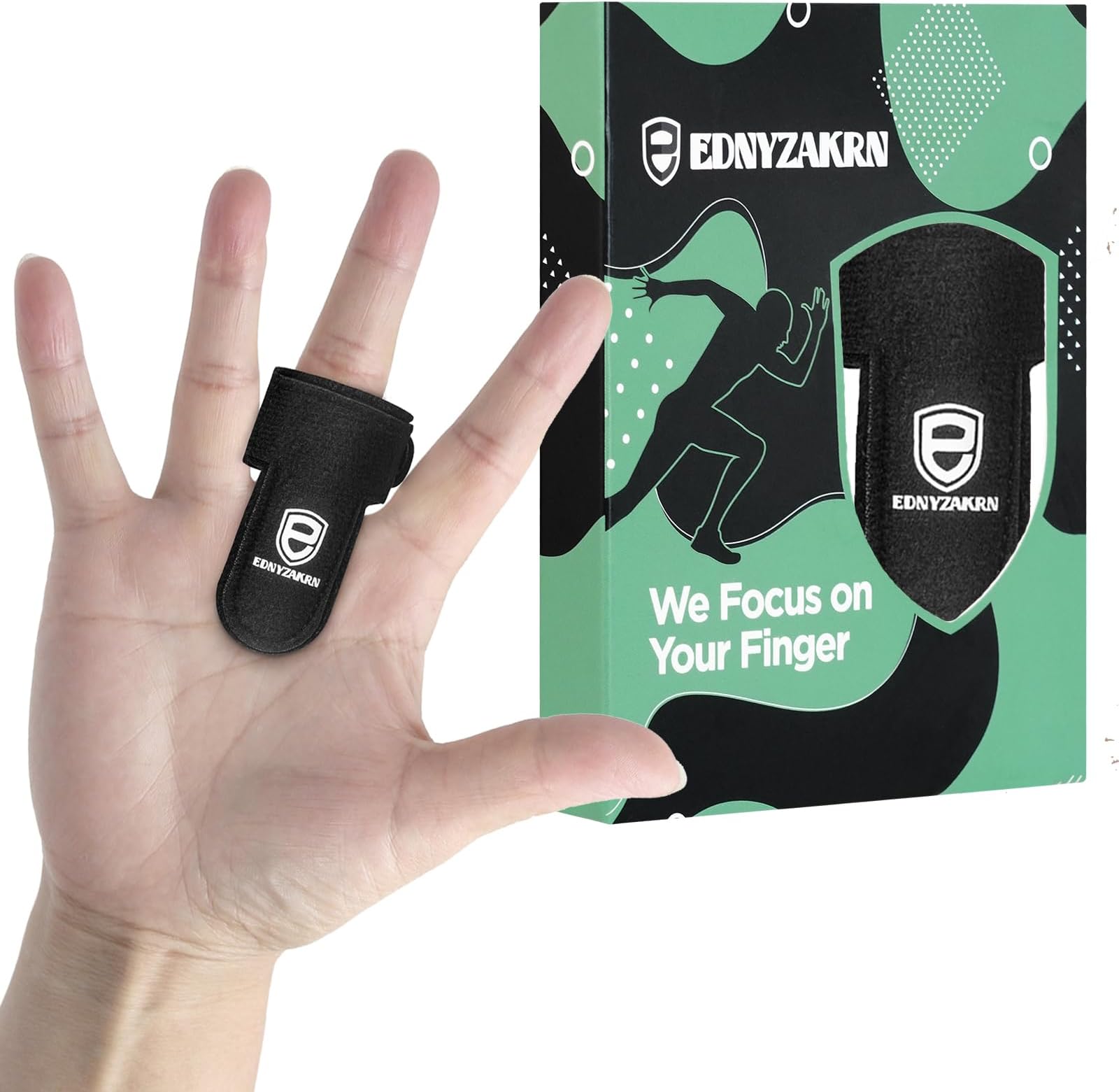 Trigger Finger Splint, Finger splints for Thumb, Index, Middle, Ring and Pinky, Finger Support Brace for Tendonitis, Stiffness, Curved, Bent, Locked - Fit for Left Or Right Hand