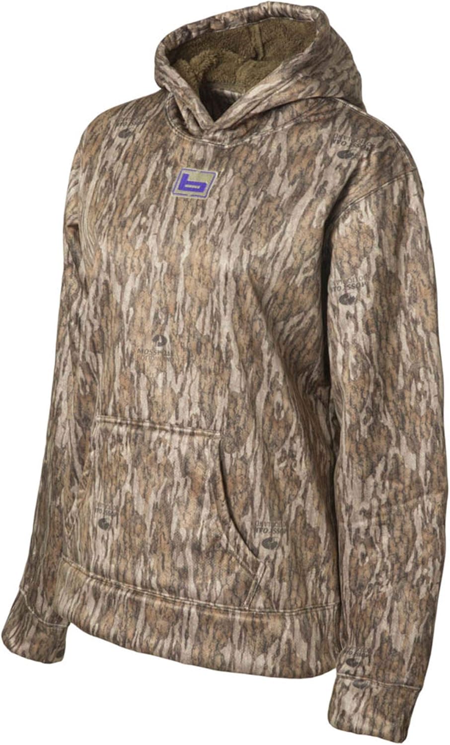 banded atchafalaya camo pullover