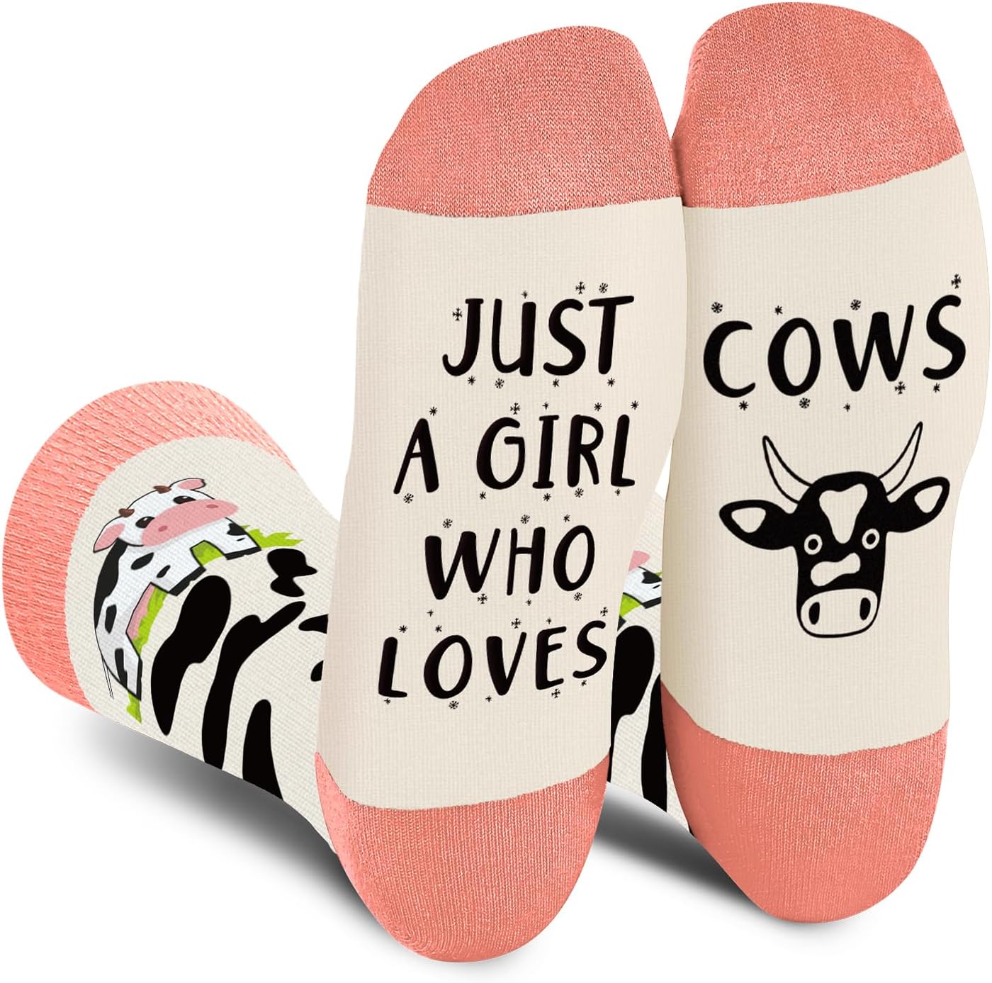 Funny Animal Socks Women - Just A Girl Who Loves - Fun Gifts Novelty Funky Silly Cute Happy Socks - Mothers Day Easter Valentines Christmas Birthday Gift Stocking Fillers