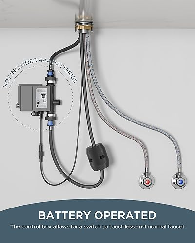 Vista 117 de FORIOUS - Llave de fregadero de acero inoxidable para cocina B07Y4Y88Y6