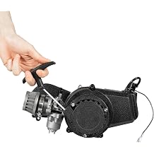 49.85CC 2 Stroke ATV Engine Motor Kit, Pull Start Mini Bike Single Cylinder Engine Motor for Pocket Bike, Mini Dirt Bike, Beach Bike, ATV, Scooter