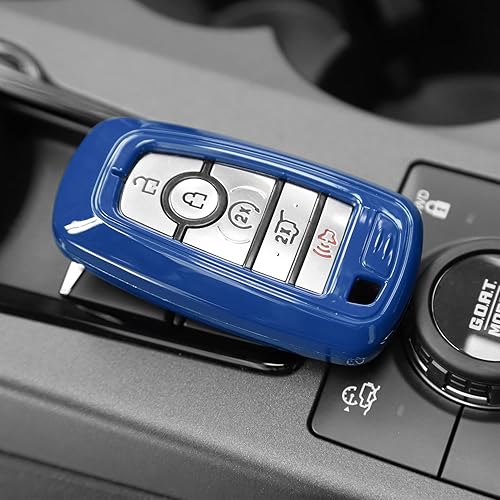 Vista 69 de Funda para llavero compatible con Ford F-150 Explorer 2018-2023 y Ford Bronco y Bronco Sport 2021-2023, amarillo