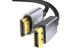 4K DisplayPort to HDMI Cable 6Ft: Elevate Your Visual Experience