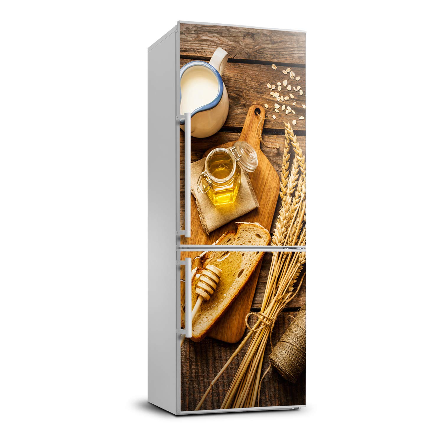 Película autoadhesiva para refrigerador lavable y resistente de 60x180cm decorativa de cocina