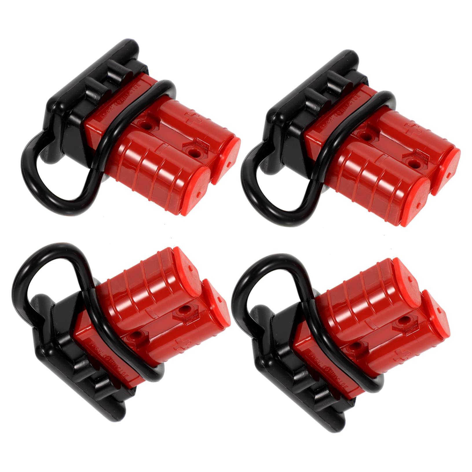 SOESFOUFU 2sets Trailer Wire Connector Battery Quick Connect Plug Winch Electrical Plug High Temp 4pcs*2