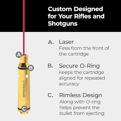 Miniatura 3 de Strikeman Pro Advanced Dry-Fire Laser Training System - Target Shooting Practice for Pistols - Kit Includes Strikeman App Access (Subscription