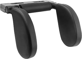 Car Seat Headrest Pillow, Car Neck Pillow with Upgrade Neck Cushion, Detachable Head Neck Support Car Accessories, Font/Back Seat Travel Sleeping Seat Pillow for Kids Teenagers Adults Elders （Black）