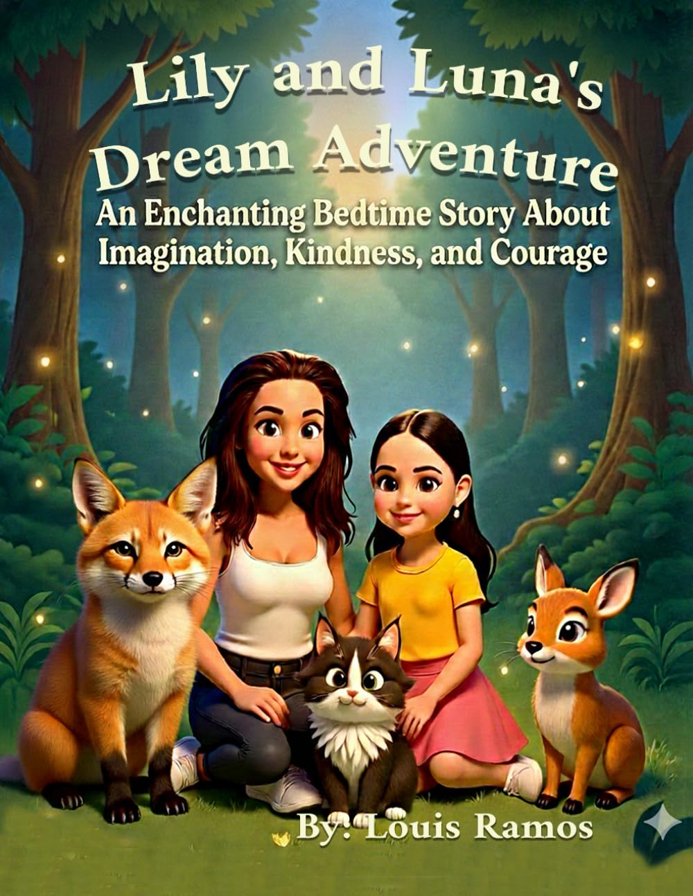 Lily and Luna’s Dream Adventure An Enchanting Bedtime Story About Imagination, Kindness, and Courage