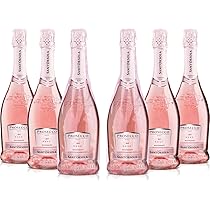 Sant’Orsola – Prosecco D.O.C. Rosè Millesimato Extra Dry, da Uve Glera e Pinot Nero, Gusto Delicato con Note Fruttate e Floreali, 6×750 ml