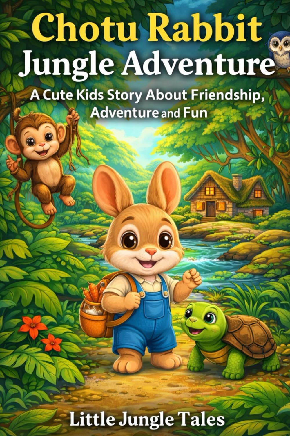 Chotu Rabbit and Friends Adventure – Fun Jungle Story for Children: Chotu Rabbit and Friends Adventure – Fun Jungle Story for Children