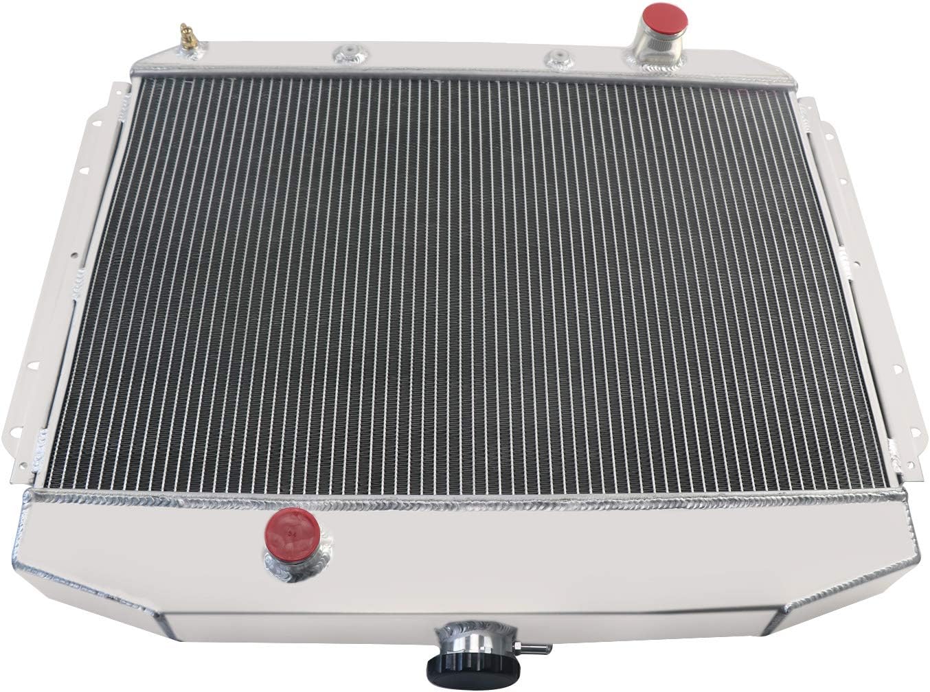 ALLOYWORKS 4 Row Full Aluminum Radiator For 1961-1964 Ford F-100 F-250 F-350 Pickup Truck V8 PRO