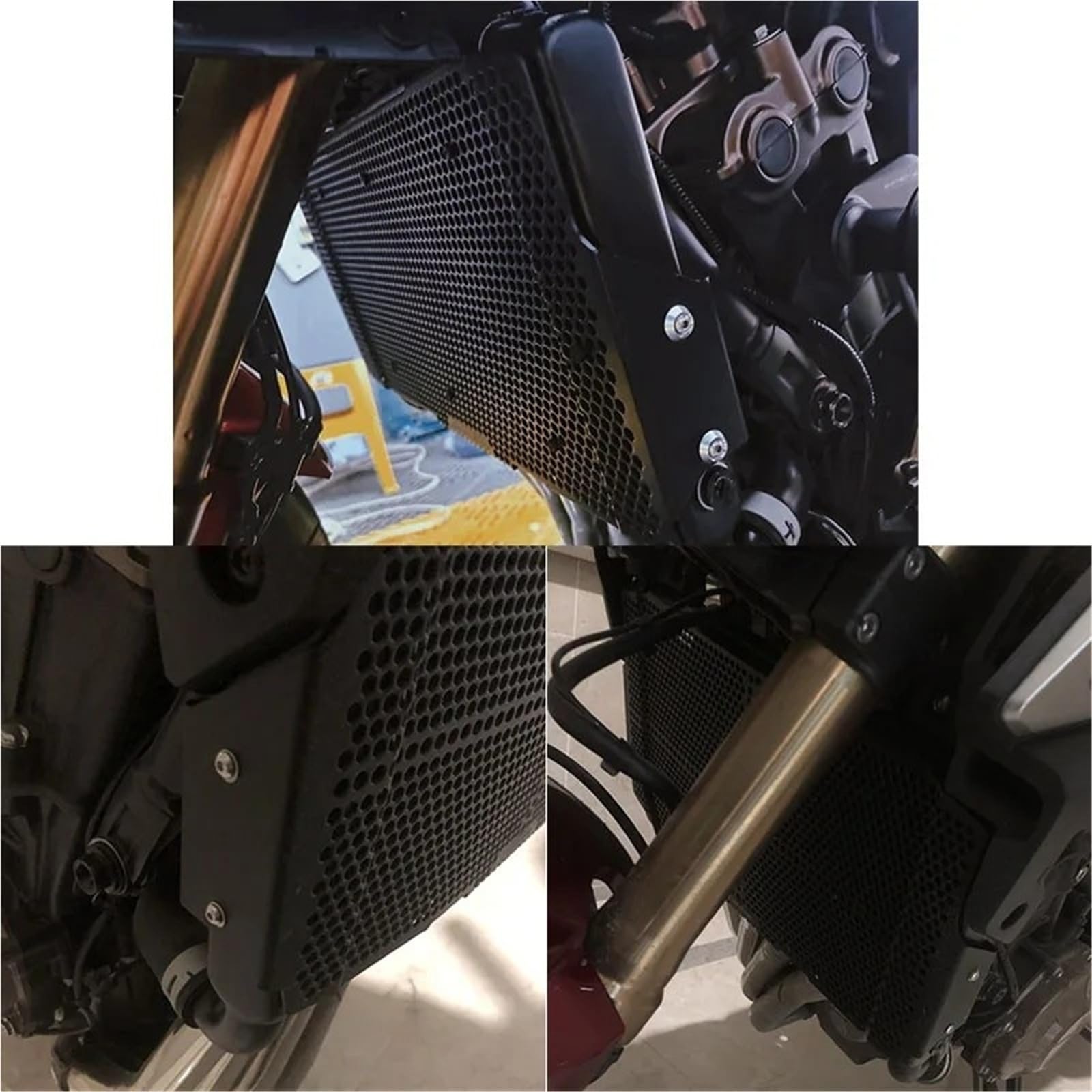 Moto Copri del Radiatore Grille Copertura Di Protezione Della Griglia Del Radiatore Della Motocicletta Copertura Protettiva Della Griglia Del Radiatore Della Motocicletta Protezione Della Griglia Del