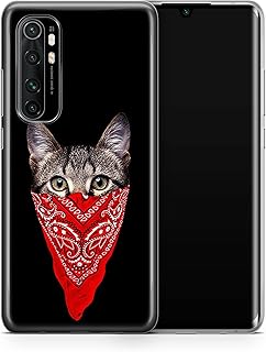 جراب خلفي سيليكون من كوفري كيسيز لهاتفشاومي مي نوت 10 لايت - متعدد الالوان