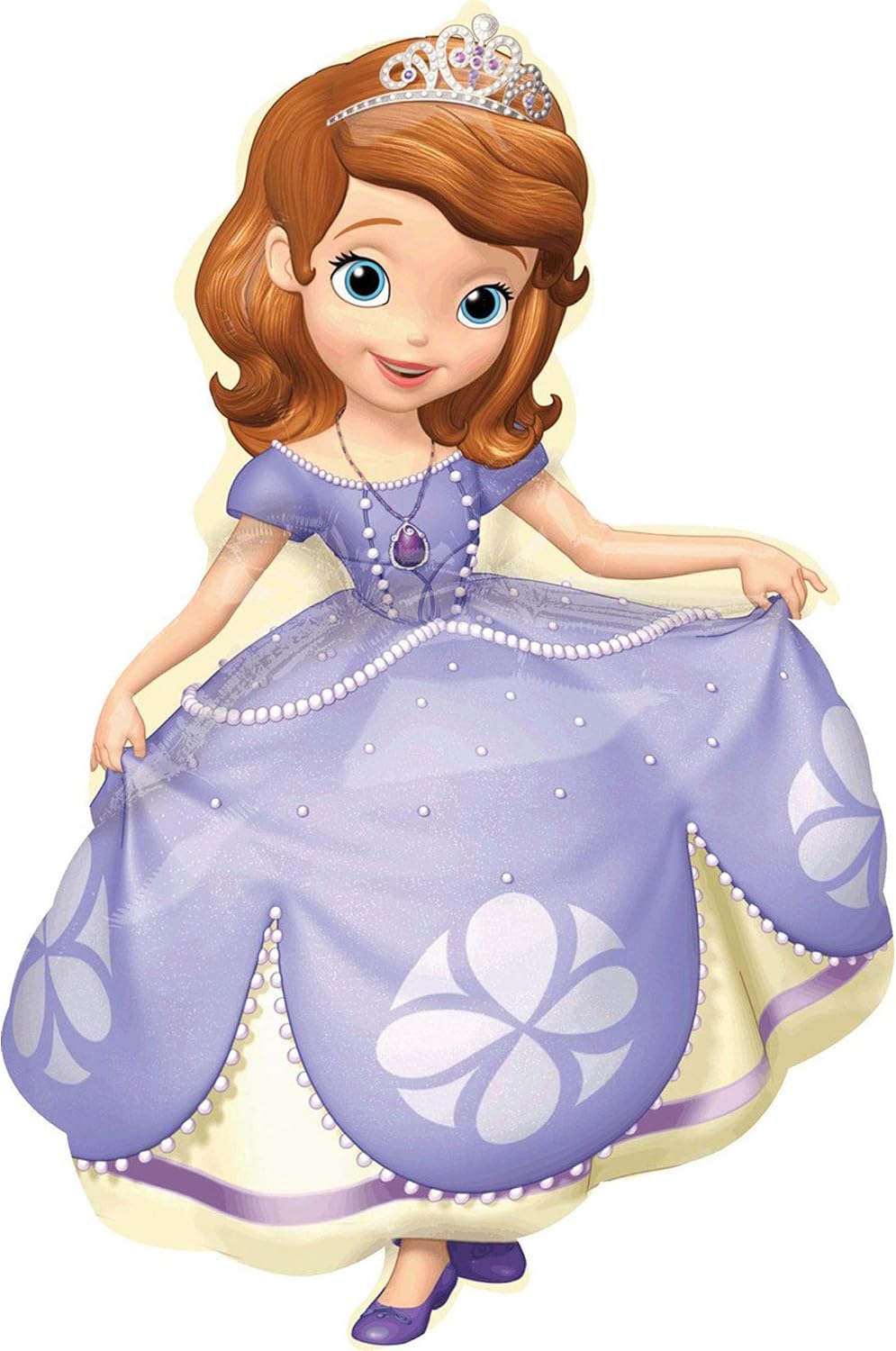 Anagram Sofia The First Supershape Foil Mylar Balloon (1ct)