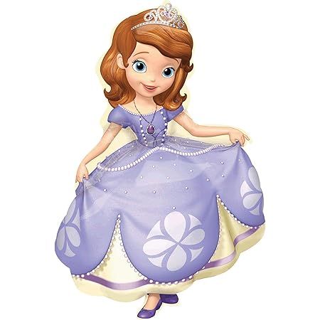 Amazon Com Sofia The First Happy Birthday Party Balloons Decorations Supplies Disney Polka Dots Toys Games