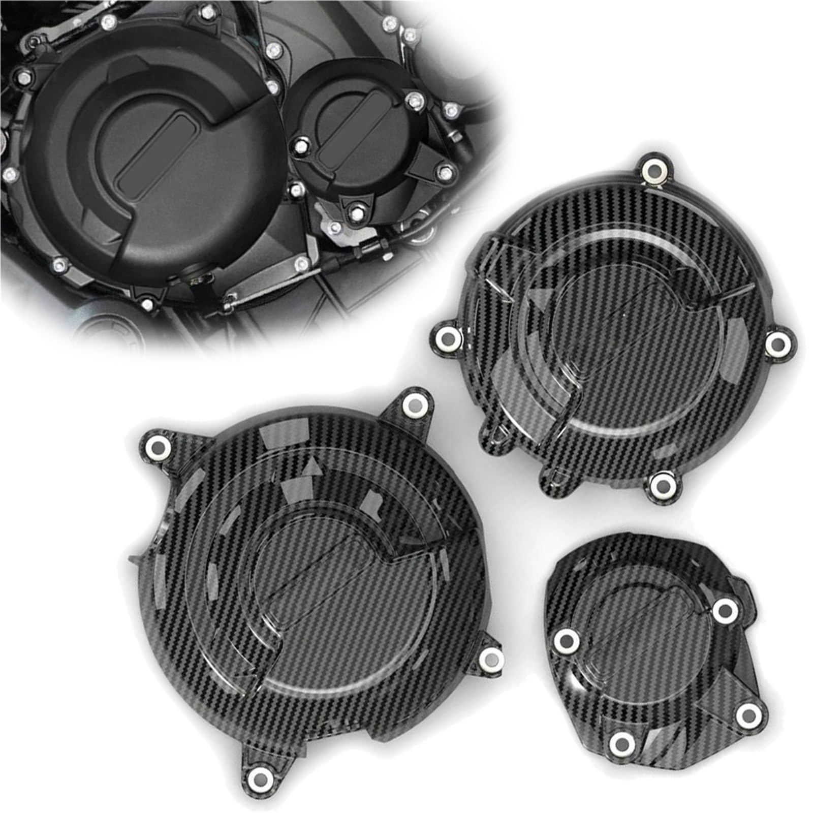 Protection moteur Trident 660 pour eviter les rayures de carter - 6