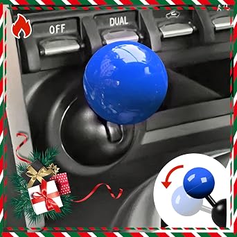 Original|Push Start Button Cover, Metal Car Joystick Push to Start Car Joystick Starter Engine Start Stop Button Cover Car Ignition Button Cover Cool Car Accessories Interior Decorations Blue