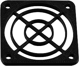 AERZETIX - Juego de 4 Rejillas de Ventilador de plástico 40x40 mm para Ordenador PC impresoras Equipos audiovisuales proyectores Multimedia | Color Negro