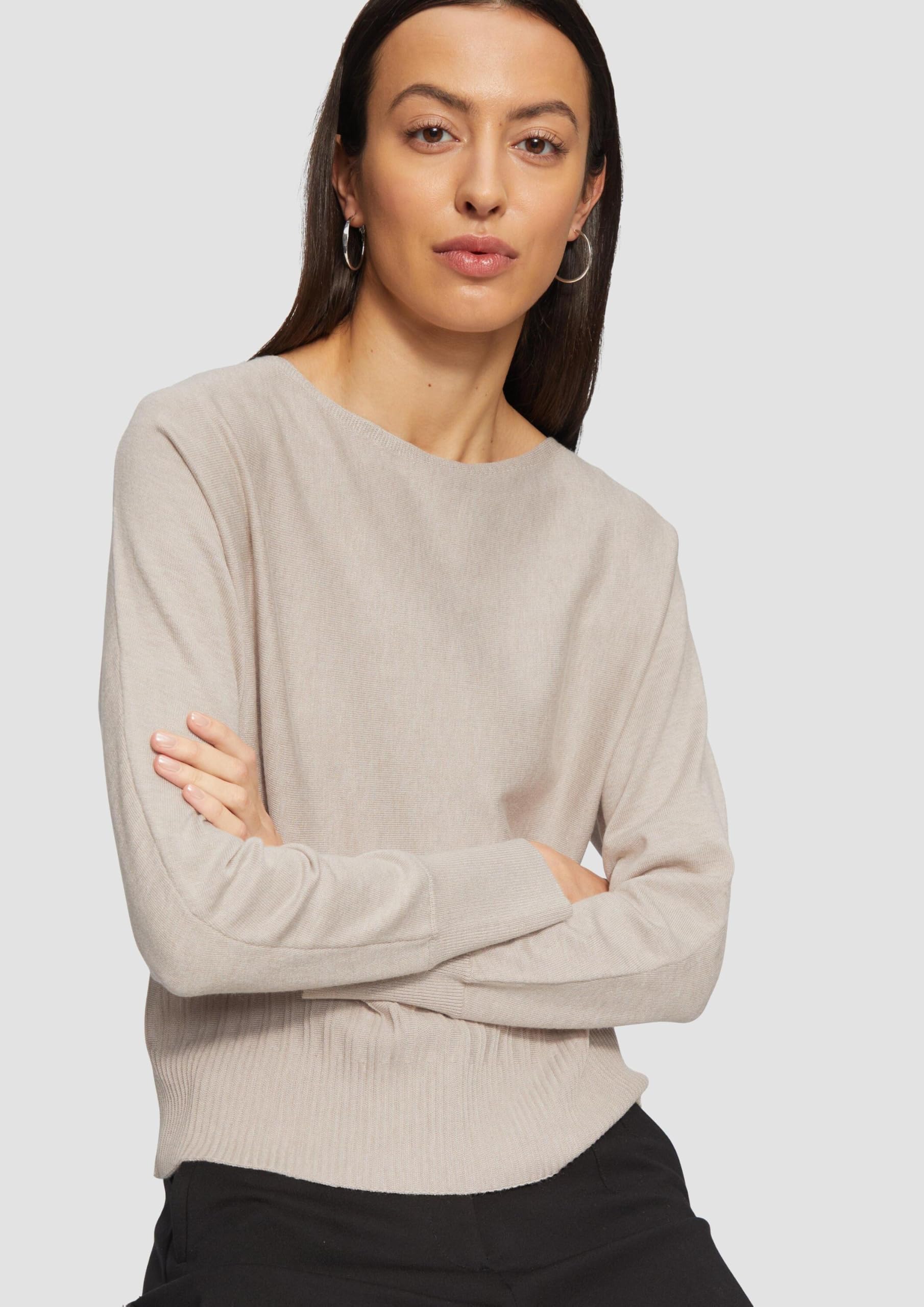 s.Oliver Black Label Damen Sweater 2147165 81W4 Brown 42