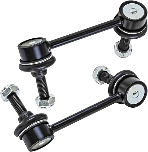Miniatura 1058 de Detroit Axle - Kit de suspensión delantera de 10 piezas para Chevy Aveo Aveo5 Pontiac G3 Wave 2 Ready Struts Assembly 2 Enlaces de barra