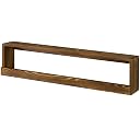 MyGift Rustic Wood Wall-Mounted Ping Pong Paddle Display Rack with Ball Storage Holder Shelf gallery image